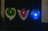 Peinture de LED des pierres spirituelles (Zelda)