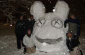 Deadmau5 Snow Sculpture