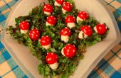 Salade de champignons a enchanté