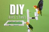 DIY BIRD STAND
