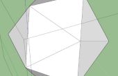 SketchUp - créer un dé/icosaèdre face 20