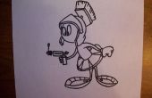 Comment dessiner Marvin le Martien (à partir de Looney Tunes)
