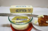 Comment faire le beurre fouetté
