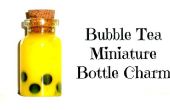 Miniature de bulle charme bouteille de thé