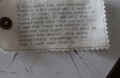 Texte sur le tissu avec le jet d’encre pour étiquettes KAY