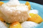 Coco Mango riz gluant w / Ginger Air