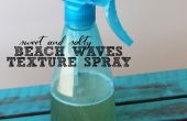 Plage de sucré/salée et vagues Texture Spray ! 