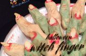 Facile Cookies de doigt de sorcière Halloween