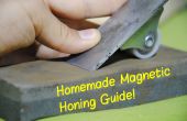 Comment faire un Guide aiguisantes magnétique (pour aiguiser les ciseaux & rabots) | Menuiserie bricolage outils #5