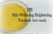 DIY peau blanchissant/curcuma éclaircissante visage masque - Accueil-Solutions pour les soins de la peau avec curcuma