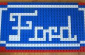 Ford Logo Lego mosaïque