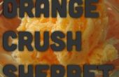 Orange Crush sorbet