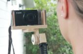 Bâton de Selfie bricolage caméra w / pare-vent