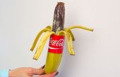 Bananier bricolage de Coca-Cola | Gommeuse banane