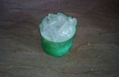 Pots de glace à partir de bouteilles jetables ordinaire. 