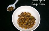 Indien épicé Brinjal Pickle