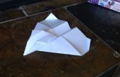 Avion en papier planeur