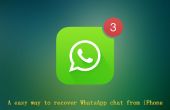 Comment faire pour récupérer les messages de causerie de WhatsApp du iPhone 5 s/C 5/5