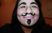 La version simple de V pour Vendetta maquillage
