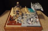 Comment faire une scène de bataille de Lego petite