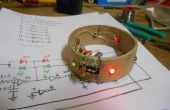 Bracelet de LED à l’aide de CD4049