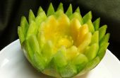 Sculpter un Lotus de Melon