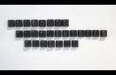 Imanes hechos de teclas de teclado