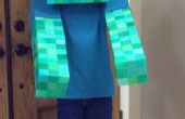 Costume de doux Minecraft Zombie facile « sans couture ». 
