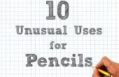 10 utilisations inhabituelles pour crayons