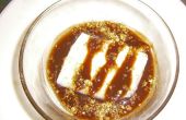 Crème Pudding avec Sauce au chocolat (sans oeufs)
