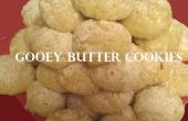 Comment cuire les biscuits de beurre gluant
