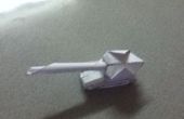 Char de combat origami