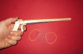 Comment faire un pistolet élastique avec bâtons de Popsicle