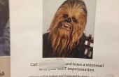 Wookie Impression concours