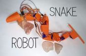 3D imprimés serpent robot