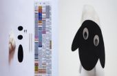 Art et artisanat activité : moutons 3D