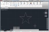 4 commandes essentielles pour faire des dessins dans AutoCAD : les utiliser pour dessiner une étoile