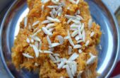 Faire super délicieux « Gajar ka Halva » [Pudding de carotte]!! 
