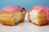 Fouettée beignets remplis de crème Kirby (Donuts)
