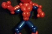 Sculpture de ballon de Spider-Man