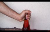 Comment faire pour retirer le bouchon de Liège de bouteille de vin avec ruban PE