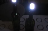 Lampe de Table LED vin bouteille