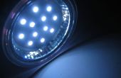 LED halogène lumière converson utilisation 12v 12 x LED disques