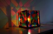Lampe en verre décoratif