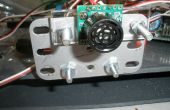 Connect Electronics à Erector Set pieces avec adaptateurs lasercut