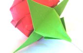 Calice d’origami pour une Origami Rose