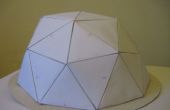 Dôme géodésique de papier