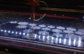 Flocons de neige algorithmiques découpés au laser