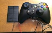 Solar Powered contrôleur Xbox 360