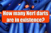 Comment beaucoup de Nerf fléchettes sont dans l’Existence ? 